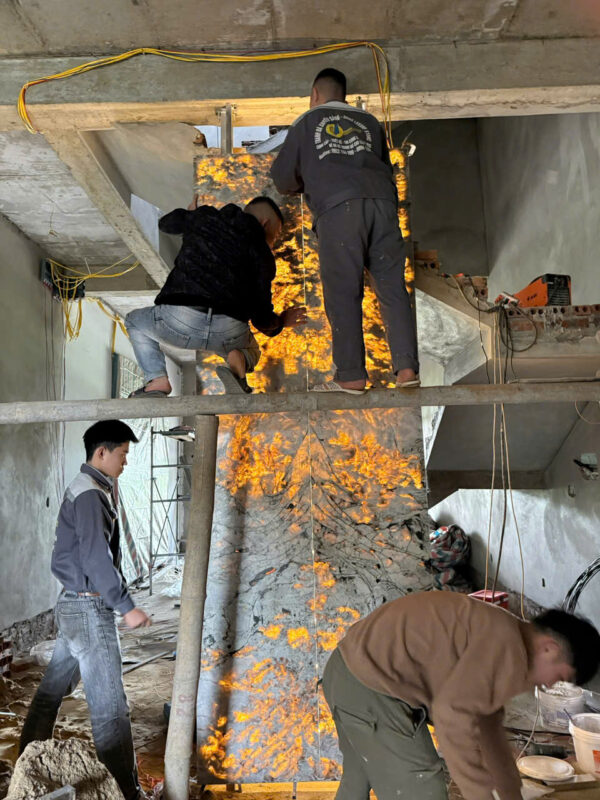 Hình ảnh thi công Dũng Luxury Stone